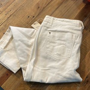 White jeans